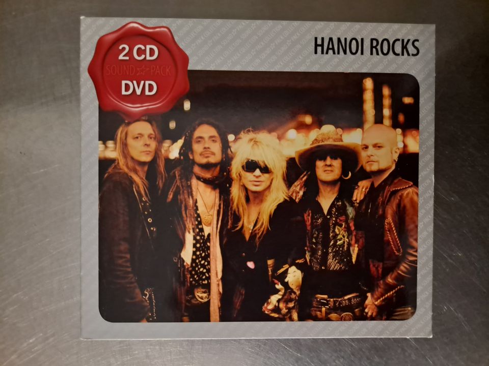 Hanoi rocks 2cd+dvd