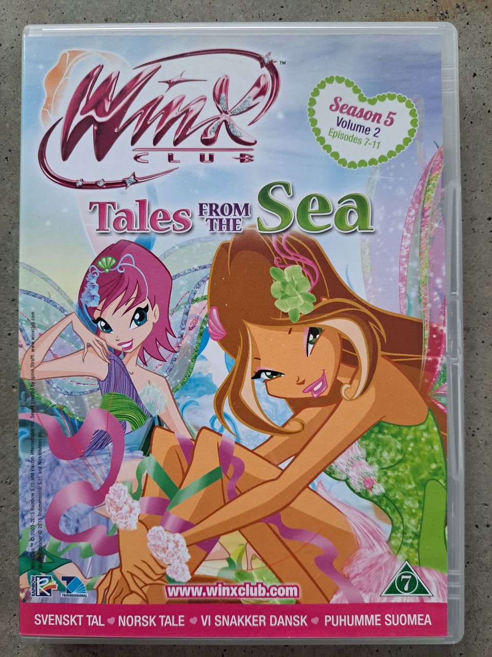 Winx club tales from the sea dvd