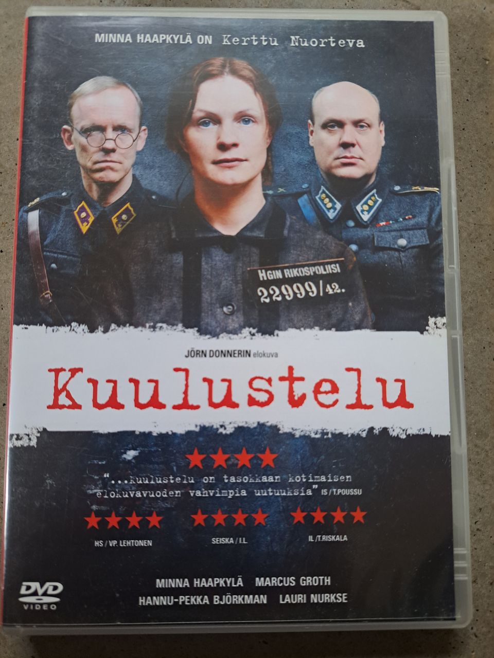 Kuulustelu dvd