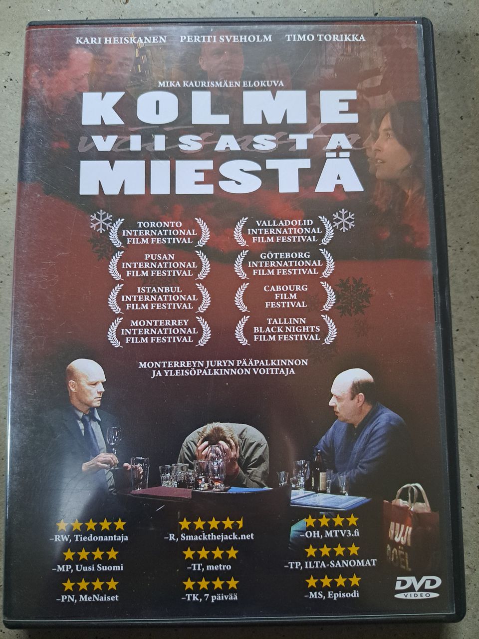 Kolme viisasta miestä dvd