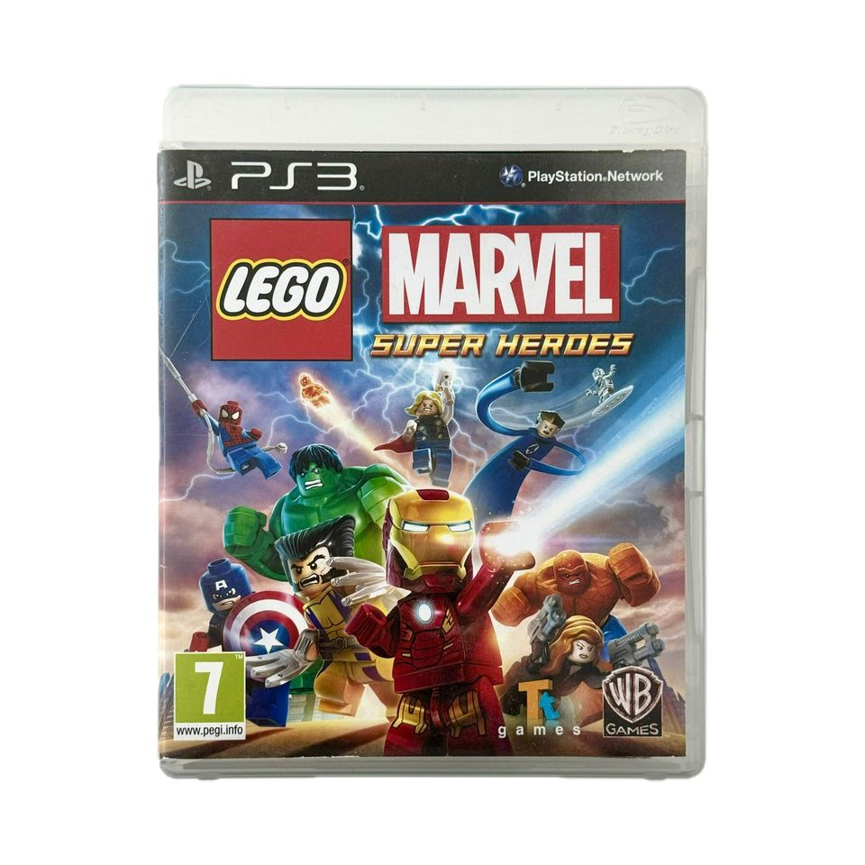 ⭐️🎮 Lego Marvel Super Heroes - PS3 💥+löytyy paljon muita pelejä