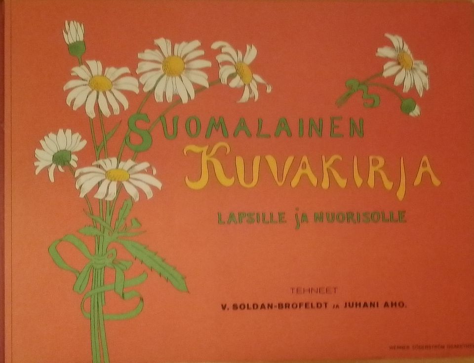 V.Soldan-Brofeldt & J.Ahon ja E.Beskowin kuvakirjat, postikortit, yms.