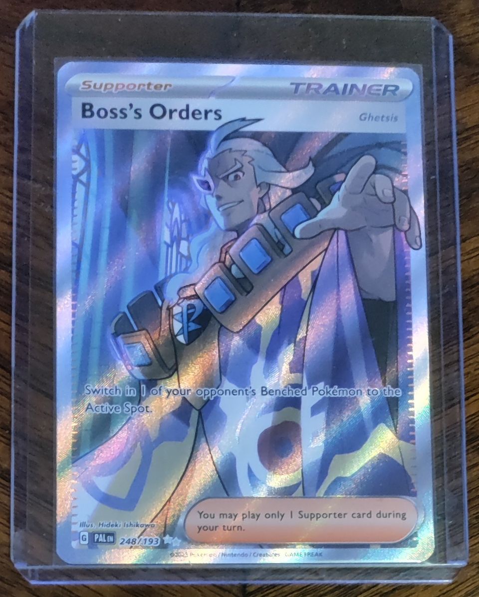 Pokemon: Boss's Orders (Full Art)