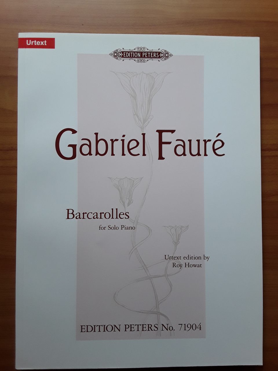 Nuotti: Faure: 13 Barcarolles, piano