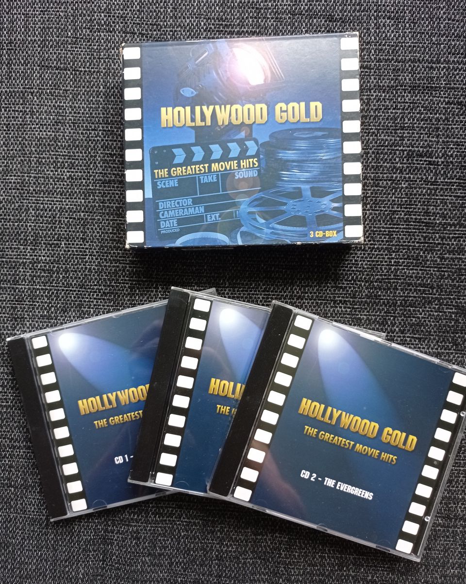 Hollywood Gold - The Greatest Movie Hits 3 CDn boksi