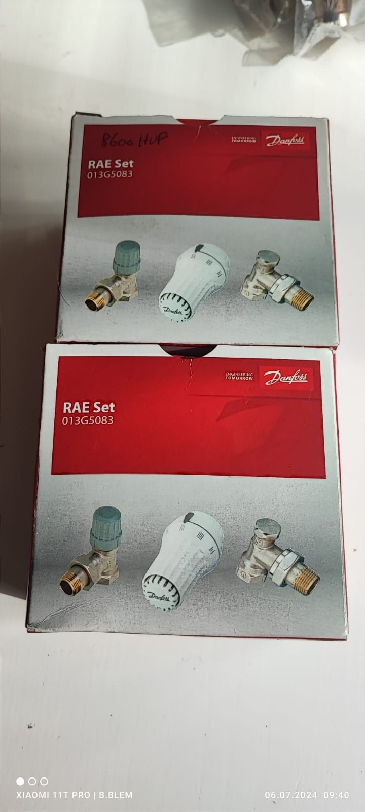 PATTERIVENTTIILI SUORA DANFOSS SET