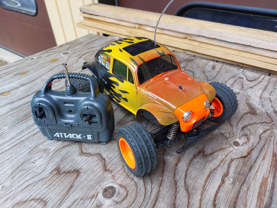 Tamiya Blitzer Beetle rc-auto, radio-ohjattava