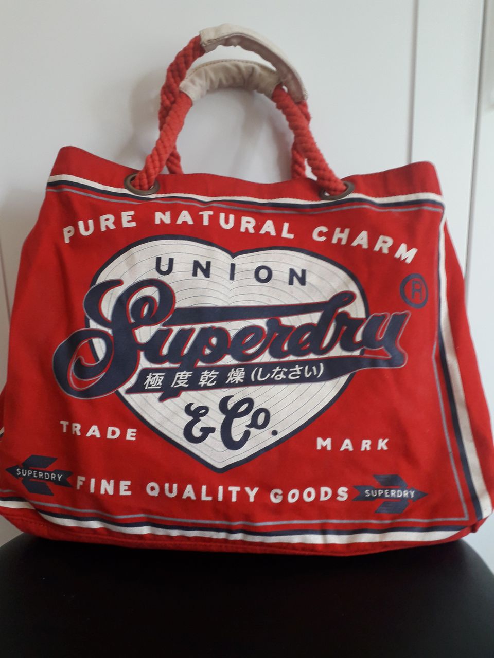 Superdry canvas bag