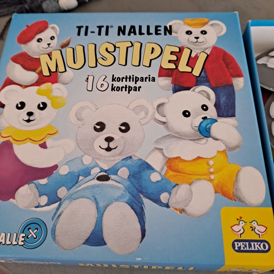 Ti-ti nallen muistipeli