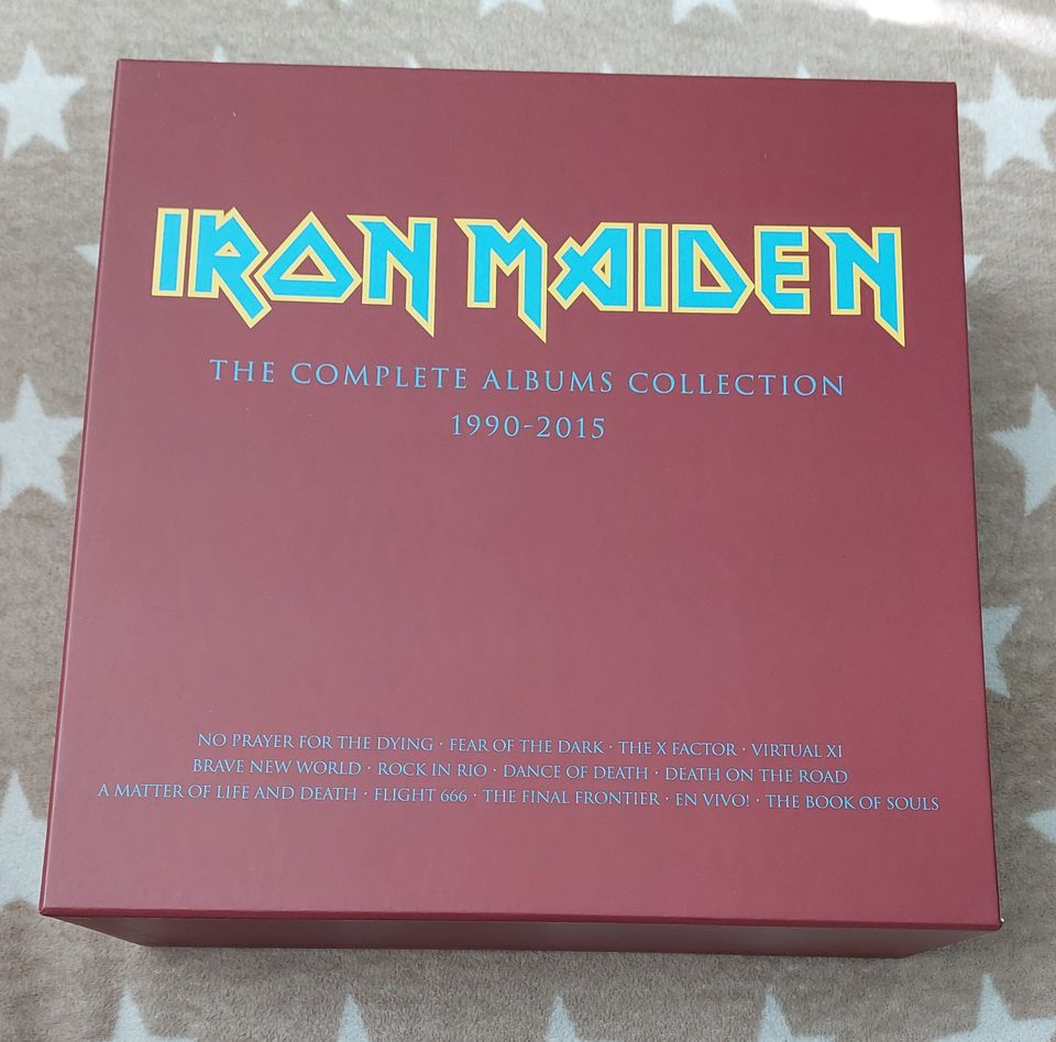 Iron Maiden The Complete Albums Collection 1990-2015 boksi