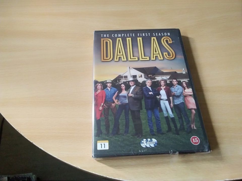 Dallas Kausi 1 dvd uusi ja muoveissa 2012