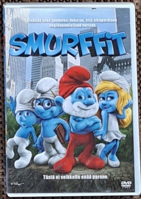 Smurffit dvd