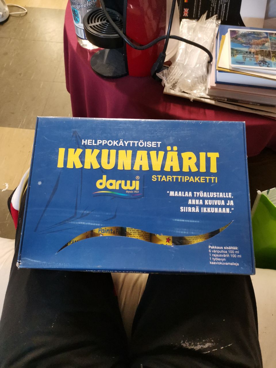 Ikkunavärit Darwi starttipaketti