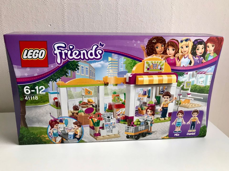 Lego Friends 41118 Heartlaken supermarketti - UUSI ja AVAAMATON