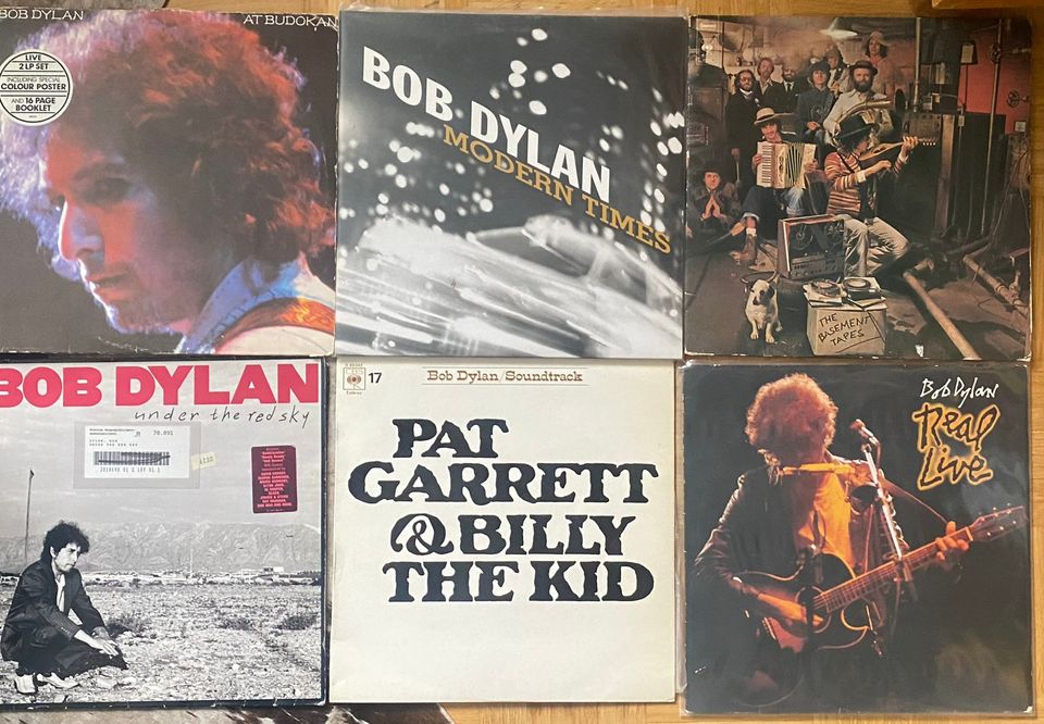 Bob Dylan vinyylit