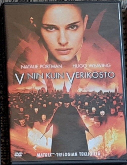 V niin kuin verikosto dvd