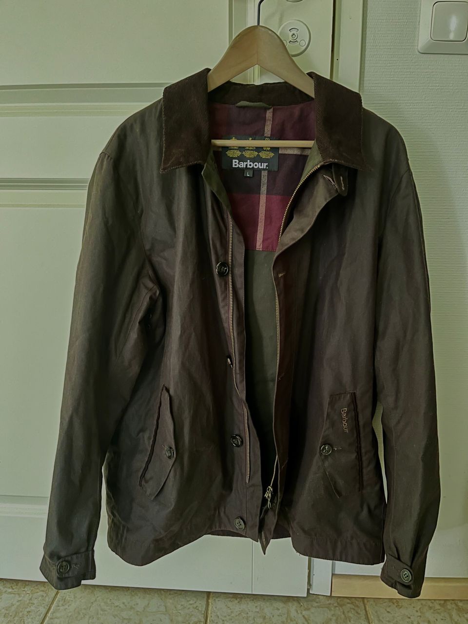 Barbour Commuter wax jacket