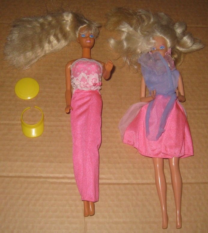 80-luvulta - Barbie ja Ken nuket  (3 kpl)