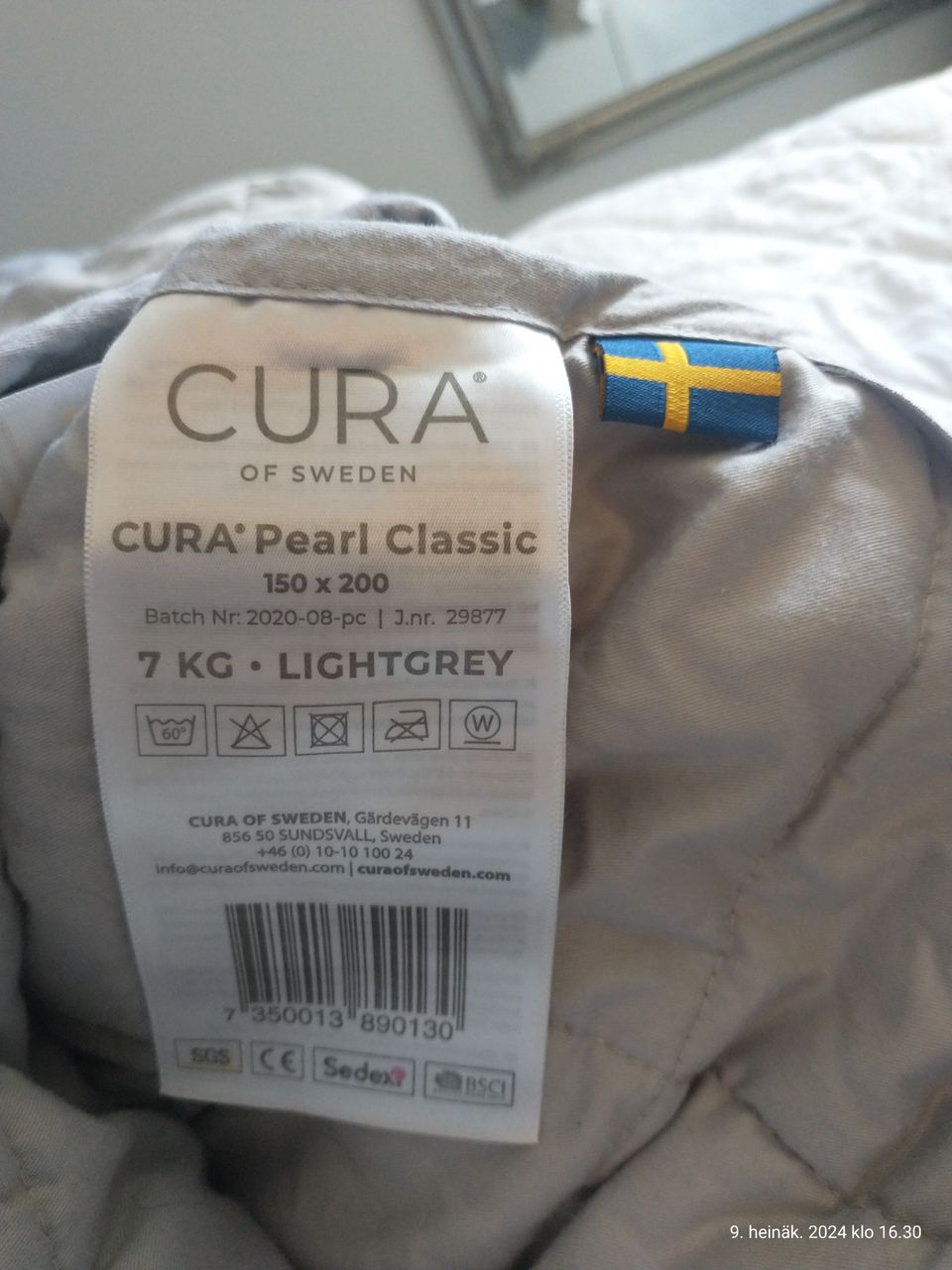 Cura of Sweden painopeitto 7kg