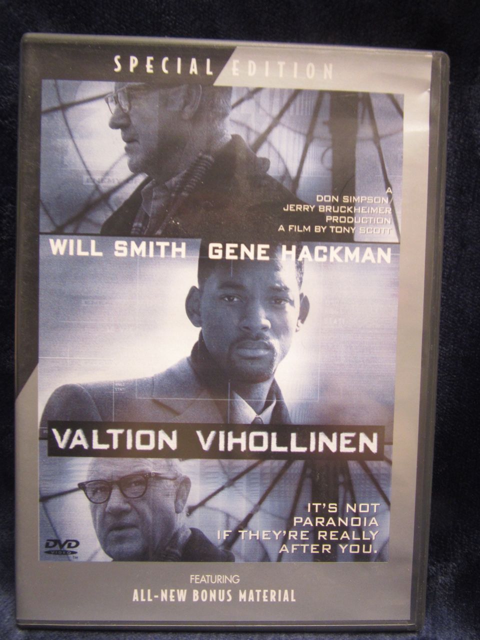 Valtion vihollinen dvd