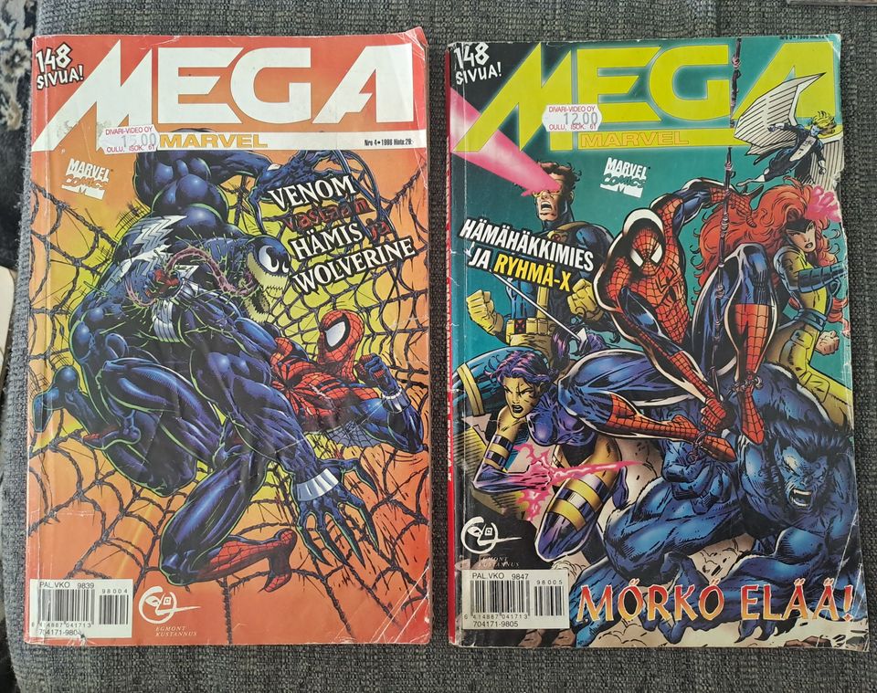 Mega Marvel 4/1998 ja 5/1998, 25e yht.