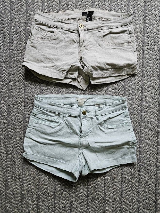 H&M shortsitX2, koko 36