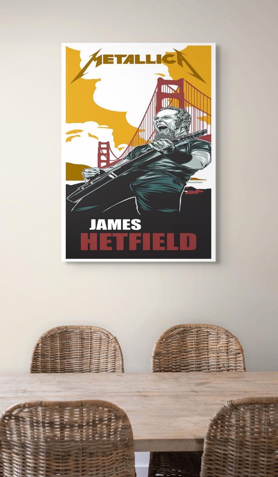James Hetfield Juliste 60x85cm