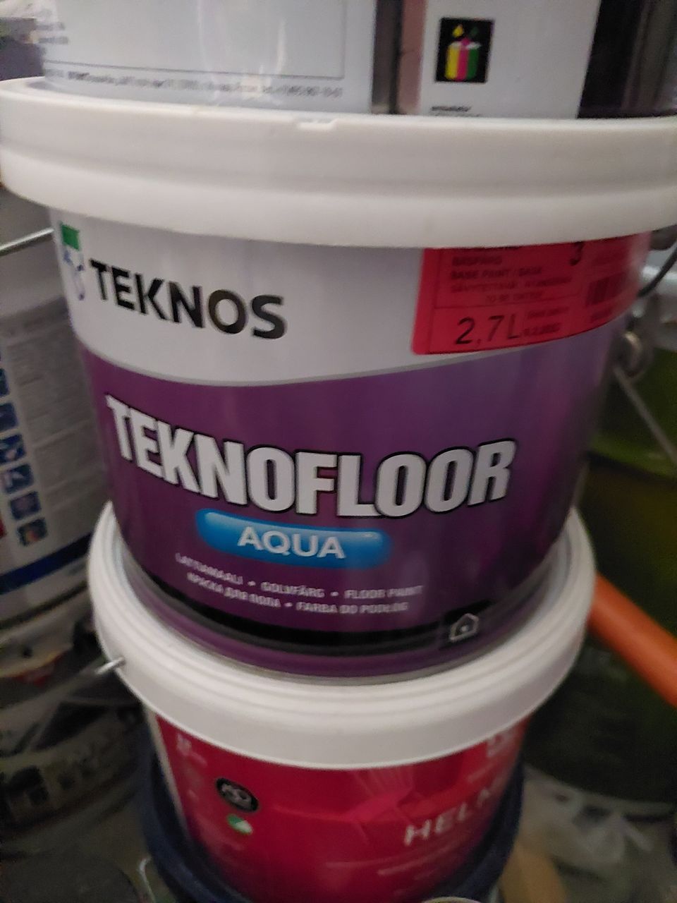 Lattiamaali Teknofloor Aqua