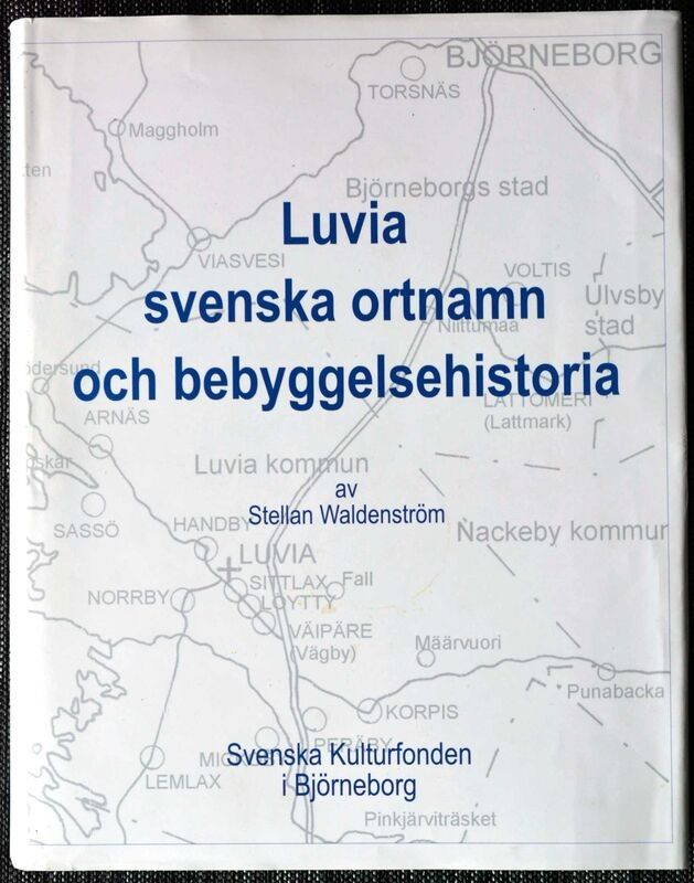 Kirja, Luvia svenska ortnamn och bebyggelsehistoria