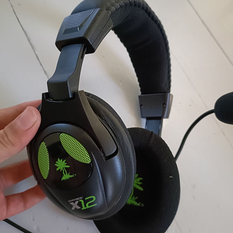 turtle beach ear force x12 kuulokkeet.