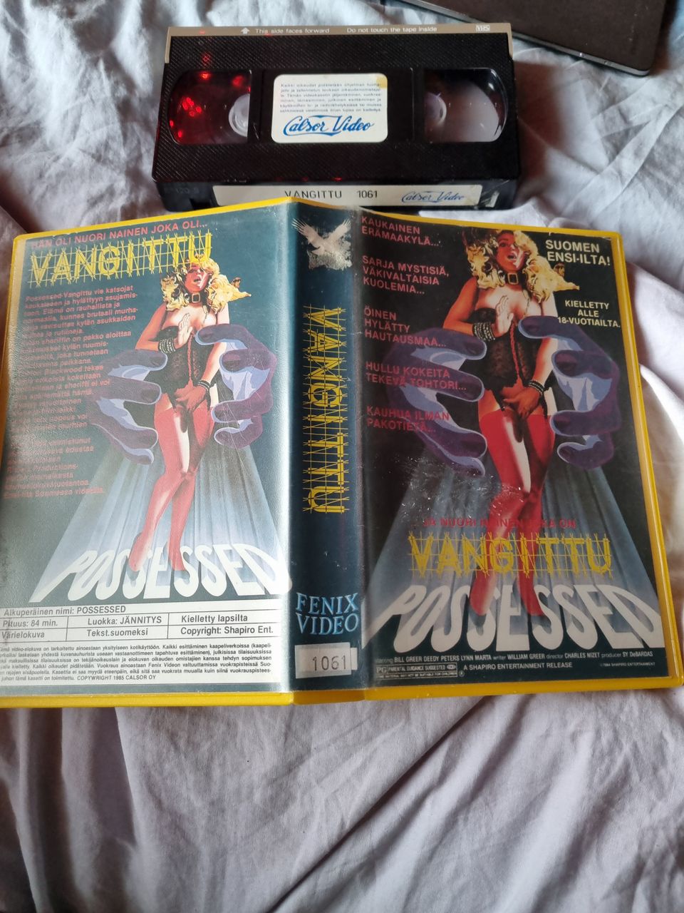 Vangittu VHS