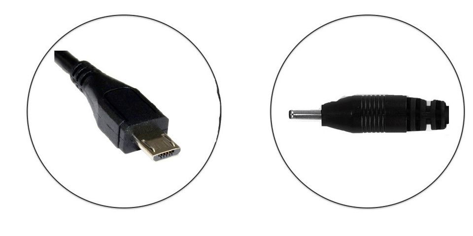 Nokian pienipäisiä latureita sekä MicroUSB latureita