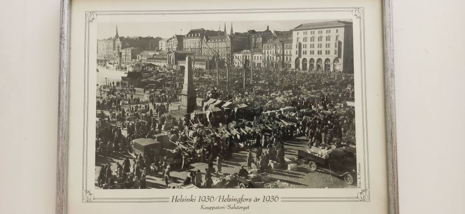 A.Pietinen kauppatori kuva 1936