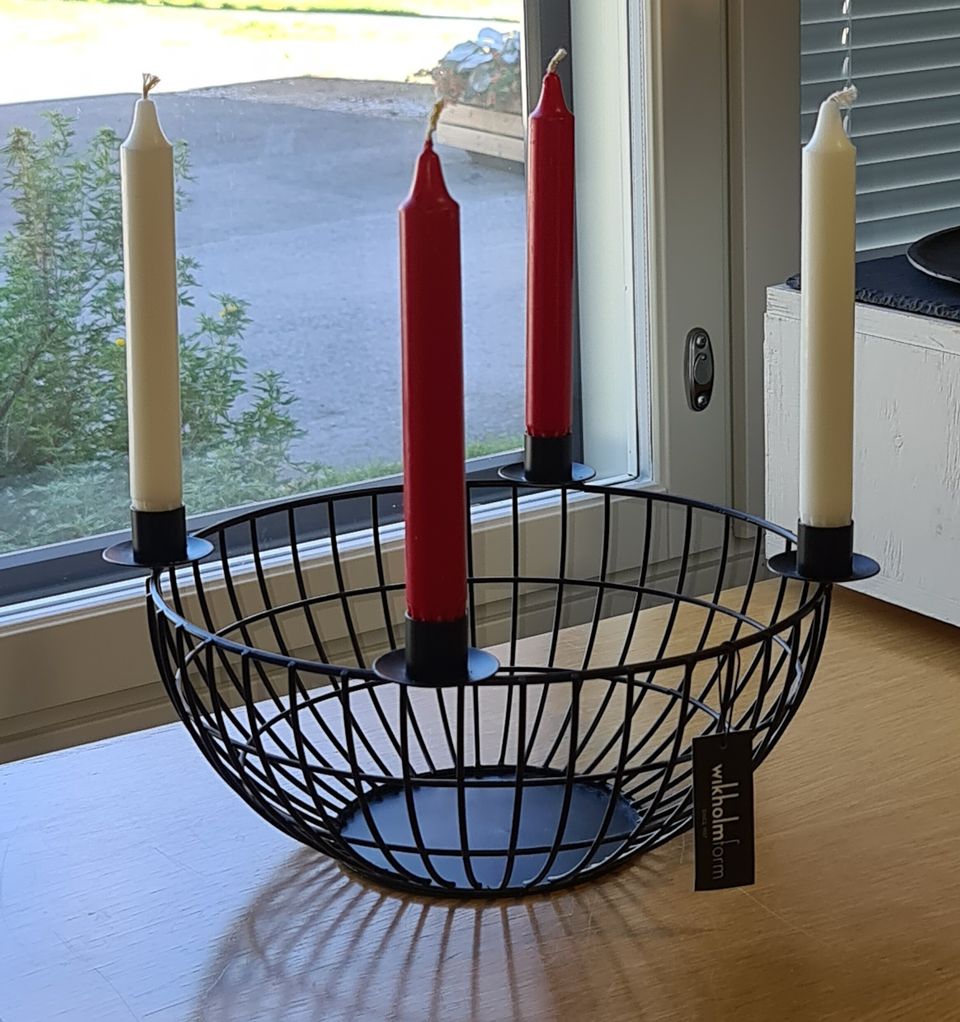 Wikholmform Adventtikynttilänjalka, kori kynttilänjalka