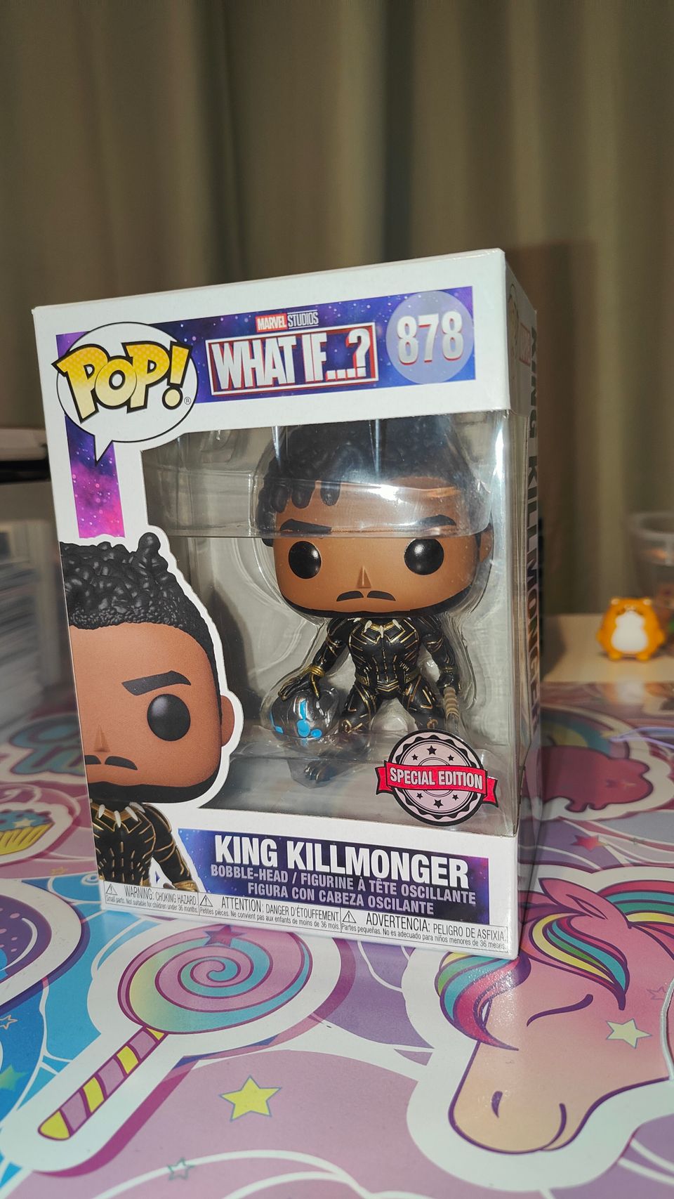 Funko Pop What if...? King Killmonger Special Edition