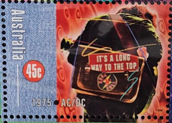 AC/DC -postimerkki