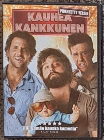 Kauhea kankkunen dvd