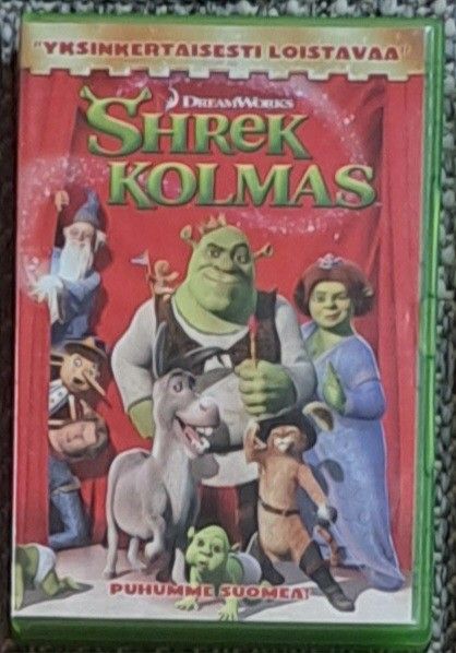 Shrek kolmas dvd