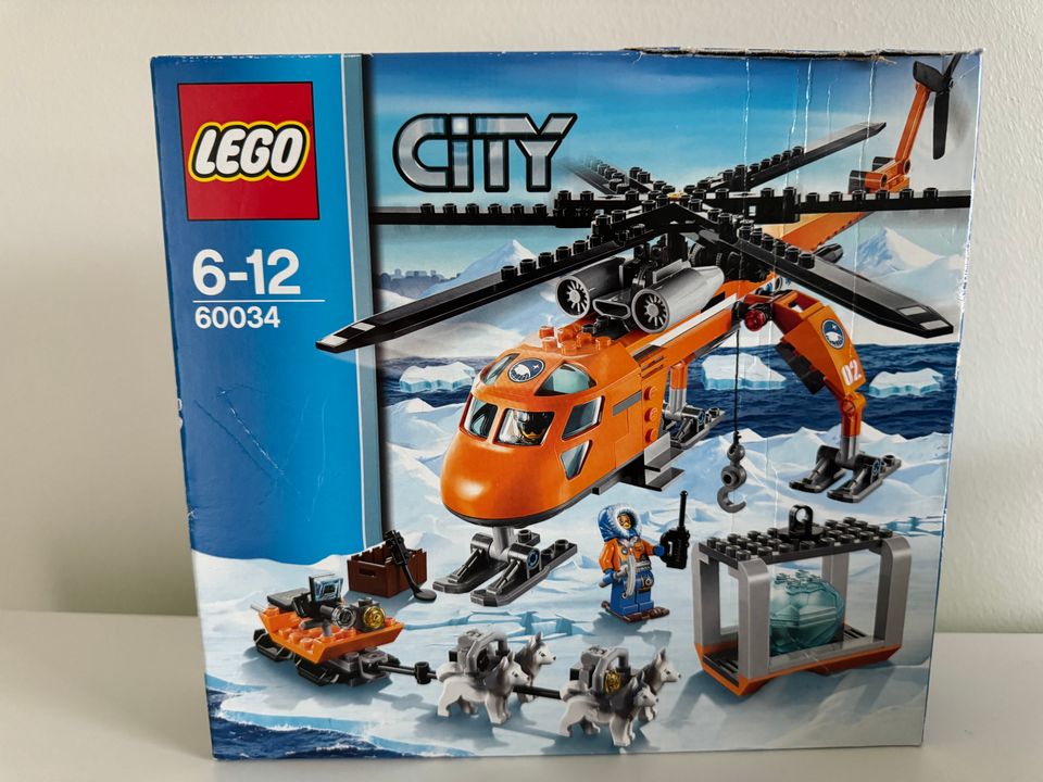 Lego city 6-12 kuljetus helikopteri