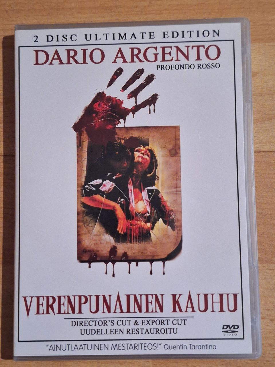 Verenpunainen Kauhu dvd