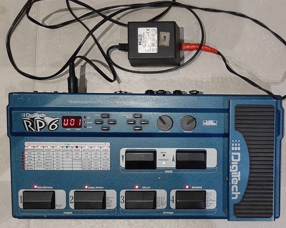 Digitech RP6 -multiefektilaite