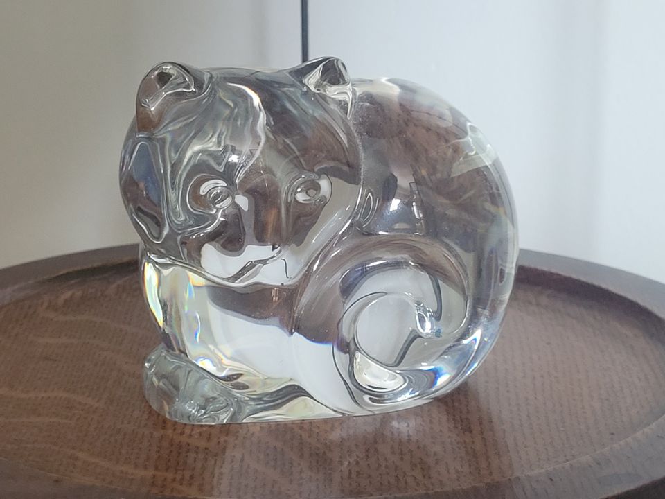 Tiffany & Co crystal cat