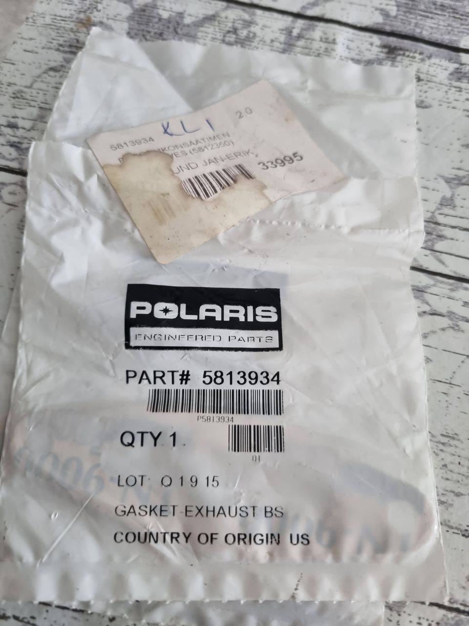 Polaris alkuperäis tarvike