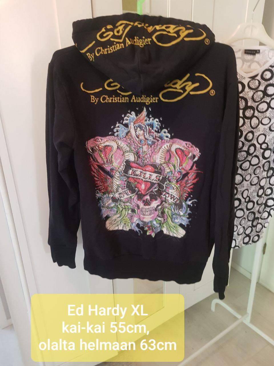 Vintage Ed Hardy huppari VARATTU