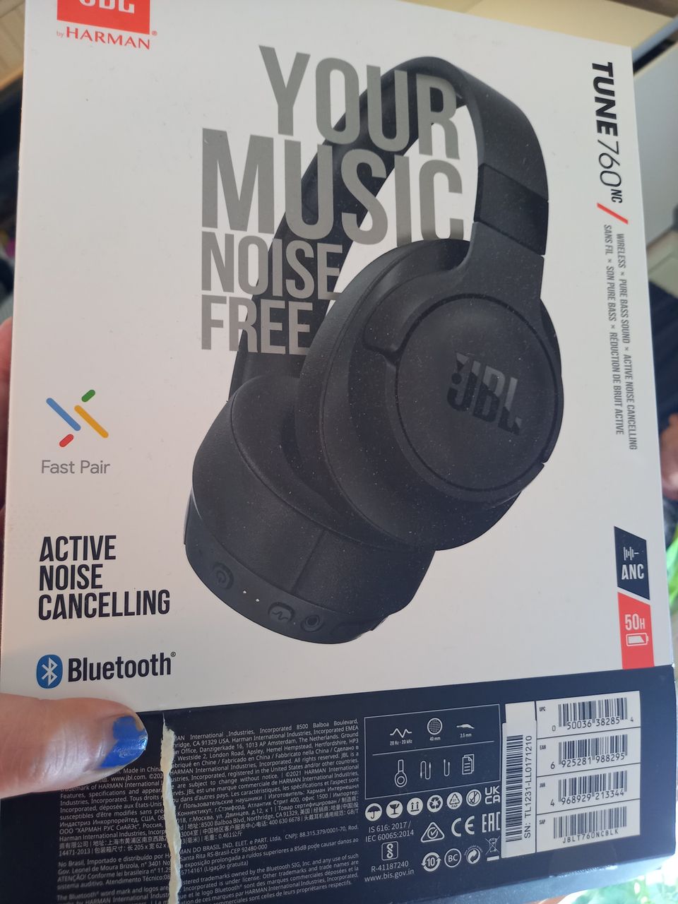 JBL Noice Cancelling Headphones