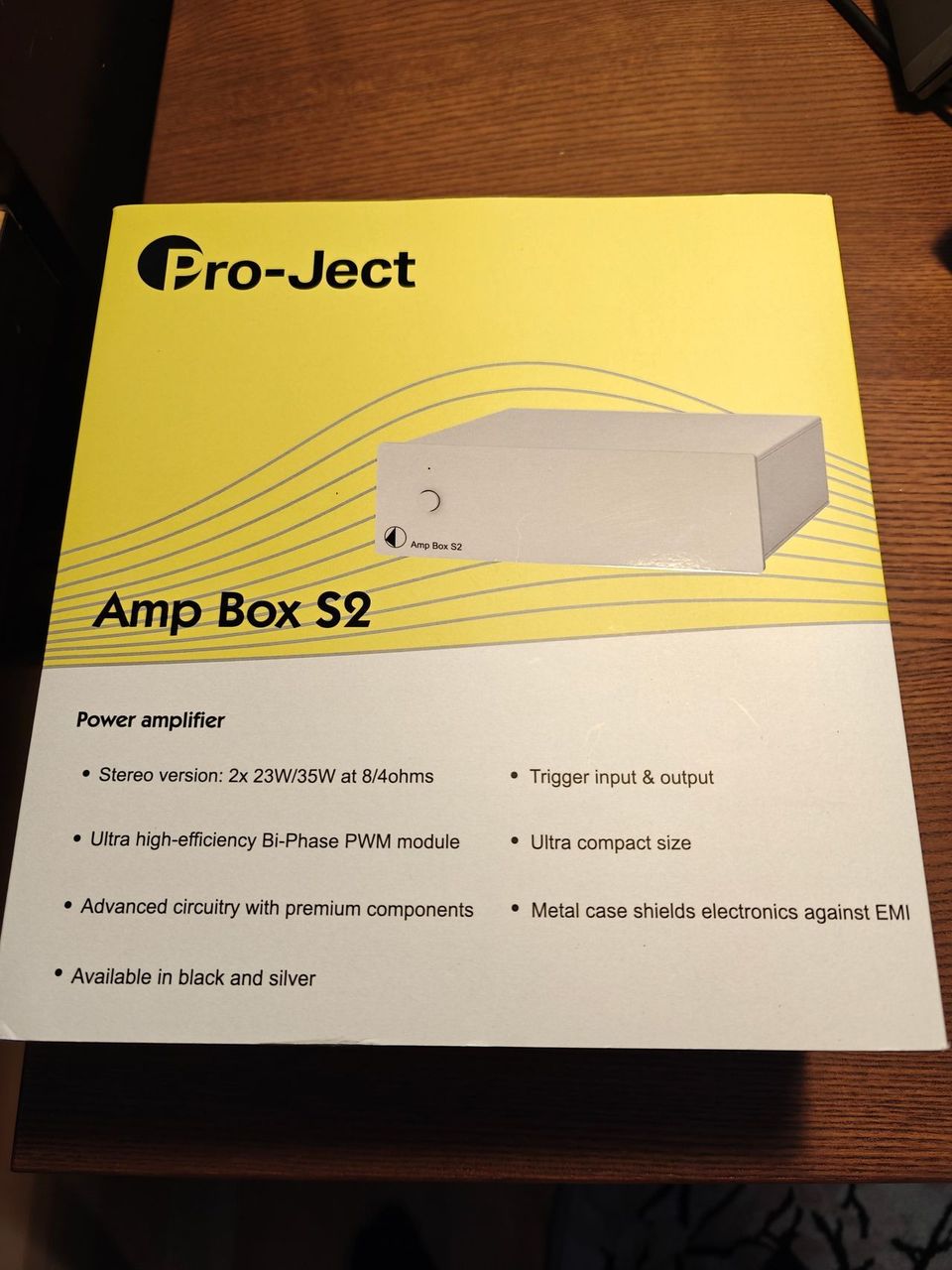 Pro-Ject Amp Box S2 Stereo Päätevahvari