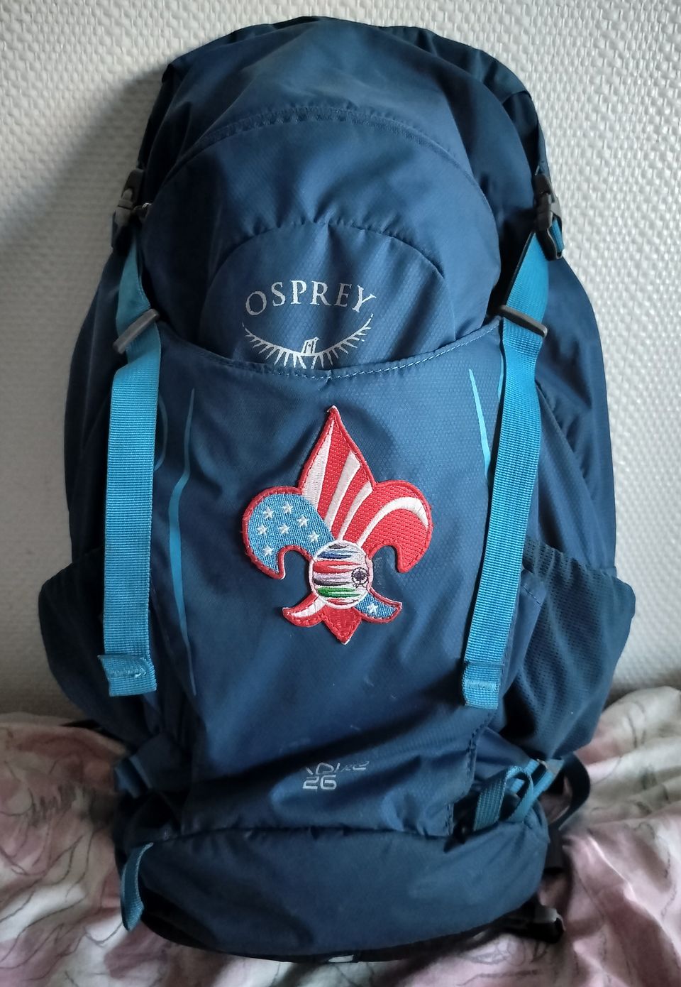 Osprey Hikelite 26 reppu (2019 world jamboree versio)