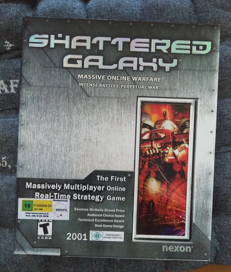 Shattered Galaxy big box sinetissä