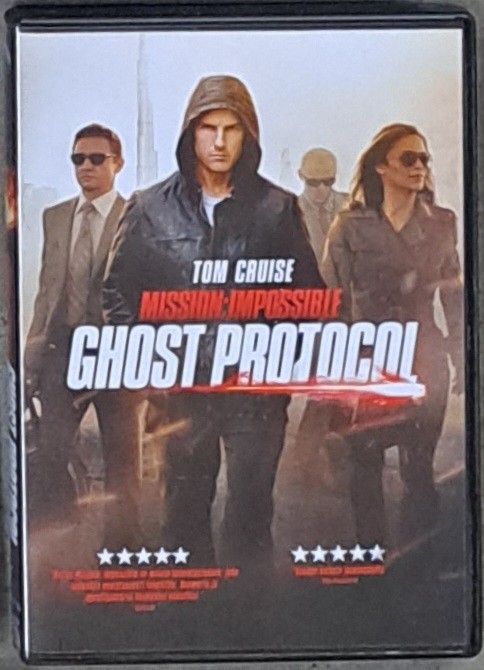 Vaarallinen tehtävä 4 ghost protocol dvd