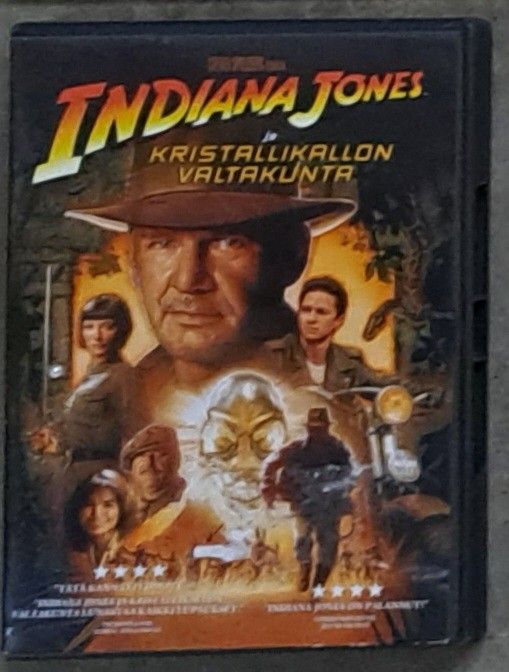 Indiana jones ja kristallikallon valtakunta dvd